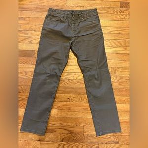 Men’s Prana Bridget Slim tapered jean size 31wx30l color mud